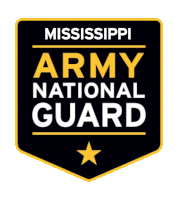 a mississippi army started today logo with a star