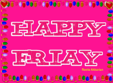 Animated Greeting Card Happy Friday GIF - Animated Greeting Card Happy Friday GIFs