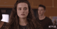 upset dont cry look around katherine langford hannah baker