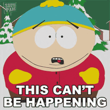 This Cant Be Happening Eric Cartman GIF - This Cant Be Happening Eric Cartman South Park GIFs