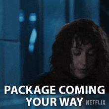 Package Coming Your Way Judy Goodwin GIF - Package Coming Your Way Judy Goodwin Rosaline Elbay GIFs