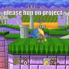Hop On Project Plus GIF - Hop On Project Plus Smash Bros GIFs