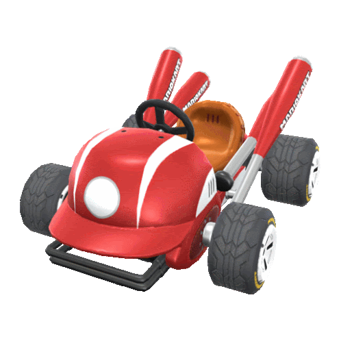 Pinch Hitter Kart Sticker - Pinch Hitter Kart Mario Kart Stickers