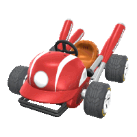 Pinch Hitter Kart Sticker - Pinch Hitter Kart Mario Kart Stickers