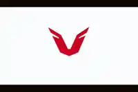 a logo for imperio motorhome with a red v in the middle