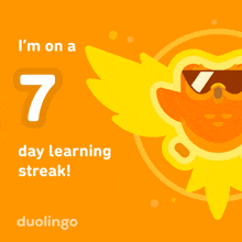 Duolingo Day Streak GIF - Duolingo Day Streak 7 Days GIFs
