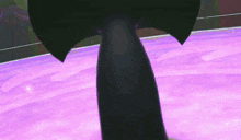 a purple background with a purple object in the foreground