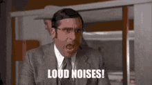 Steve Carell Loud Noises GIF - Steve Carell Loud Noises GIFs