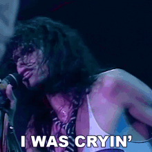 I Was Cryin Steven Tyler GIF - I Was Cryin Steven Tyler Aerosmith GIFs