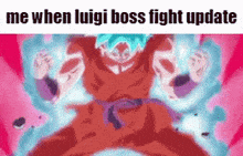 Goku Luigi GIF - Goku Luigi Boss GIFs