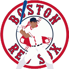 Boston Red Sox Home Run Sticker - Boston Red Sox Red Sox Home Run Stickers