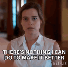 Theres Nothing I Can Do To Make It Better Juliette Fairmont GIF - Theres Nothing I Can Do To Make It Better Juliette Fairmont First Kill GIFs
