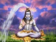 Lord Shiva Meditating GIF - Lord Shiva Meditating Hindi GIFs