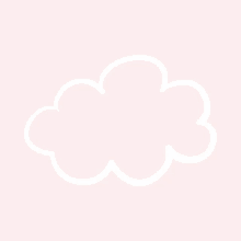 cloudy light pink gif cute animated