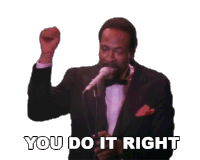 You Do It Right Marvin Gaye Sticker