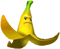 Giant Banana Artwork Sticker