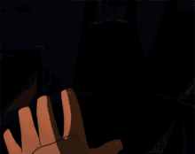 a cartoon of batman says " dont touch me " with his hand on his face