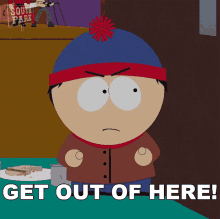 Get Out Of Here Stan Marsh GIF - Get Out Of Here Stan Marsh South Park GIFs