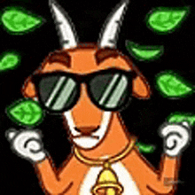 Money Rain Goat GIF - Money Rain Goat GIFs