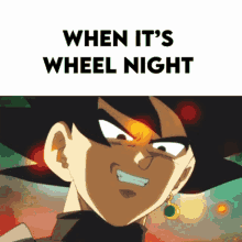 Goku Black Wheel GIF - Goku Black Wheel Friday GIFs