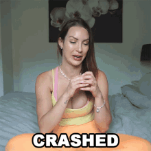 Crashed Tracy Kiss GIF - Crashed Tracy Kiss Fell To Pieces GIFs