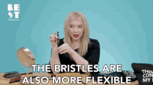 The Bristles Are Also More Flexible Pliant GIF - The Bristles Are Also More Flexible Pliant Supple GIFs