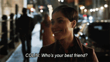 Whos Your Best Friend I Dont Have A Friend GIF - Whos Your Best Friend I Dont Have A Friend Lucca Quinn GIFs