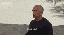 Relax The Tail Cesar Millan GIF - Relax The Tail Cesar Millan Cesar Millan Better Human Better Dog GIFs