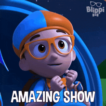 Amazing Show Blippi GIF - Amazing Show Blippi Blippi Wonders - Educational Cartoons For Kids GIFs