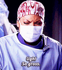 Greys Anatomy Callie Torres GIF - Greys Anatomy Callie Torres Ugh So Gross GIFs