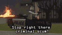 Smg4 Hall Monitor GIF - Smg4 Hall Monitor Stop Right There Criminal Scum GIFs