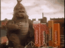 Chewits Godzilla GIF