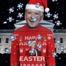 Joe Biden Santa GIF - Joe Biden Santa Christ GIFs