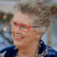 Happy Prue Leith GIF - Happy Prue Leith The Great British Baking Show Holidays GIFs