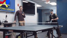 Table Tennis Ryan Bailey GIF - Table Tennis Ryan Bailey Dave Olson GIFs