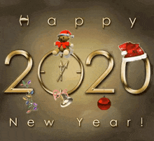 Happynewyear 2020 GIF - Happynewyear 2020 Sparkle GIFs