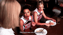 Glee Santana Lopez GIF - Glee Santana Lopez This Food Was Not Satisfactory GIFs