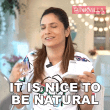 It Is Nice To Be Natural Ankita Lokhande GIF - It Is Nice To Be Natural Ankita Lokhande Pinkvilla GIFs
