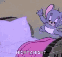 Tom And Jerry Night GIF