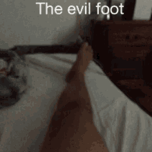 Foot Massage Evil Foot GIF - Foot Massage Evil Foot Foot GIFs