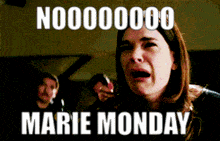 Marie Monday GIF - Marie Monday Marie Schrader GIFs