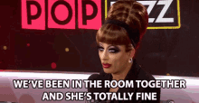 Weve Been In The Room Together And Shes Totally Fine Bianca Del Rio GIF - Weve Been In The Room Together And Shes Totally Fine Bianca Del Rio Popbuzz GIFs