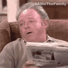 Scoff Archie Bunker GIF - Scoff Archie Bunker All In The Family GIFs