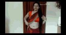 Saree Navel GIF - Saree Navel GIFs