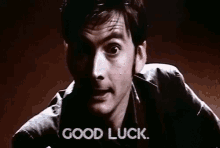 Good Luck Doctor Who GIF - Good Luck Doctor Who Whovian GIFs