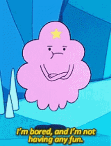 Im Bored Adventure Time GIF - Im Bored Adventure Time Lumpy Space Princess GIFs