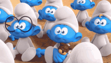 Cry Babies Smurfs GIF - Cry Babies Smurfs Daycare GIFs