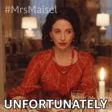 Unfortunately Rose Weissman GIF - Unfortunately Rose Weissman The Marvelous Mrs Maisel GIFs