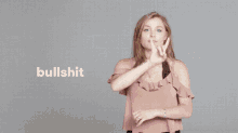 bullshit sign language