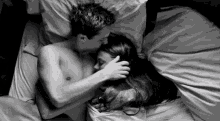 Kiss Couple GIF - Kiss Couple Bed GIFs